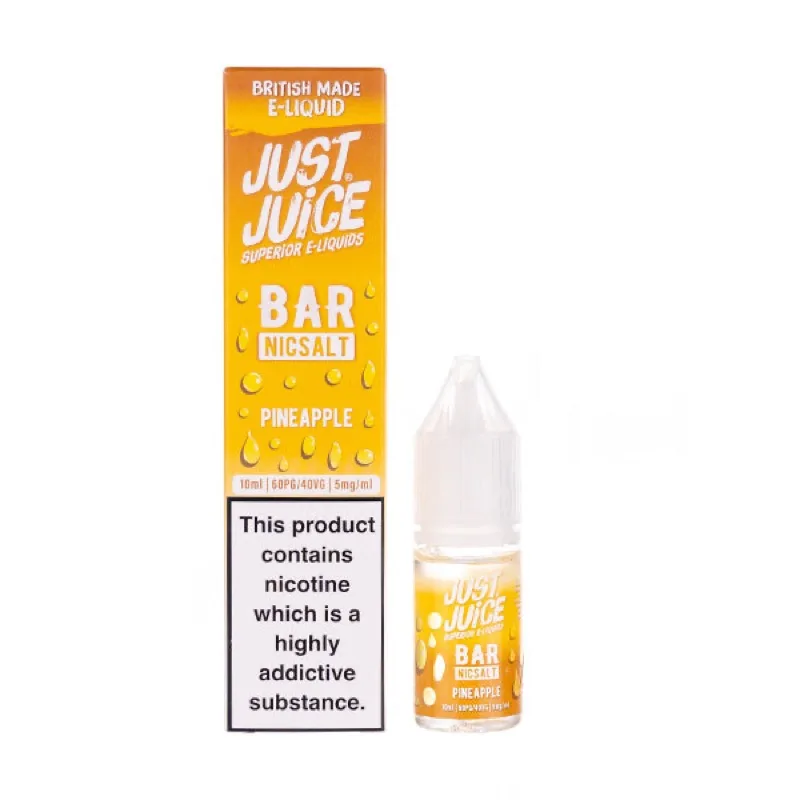 Just Juice Bar Nic Salts