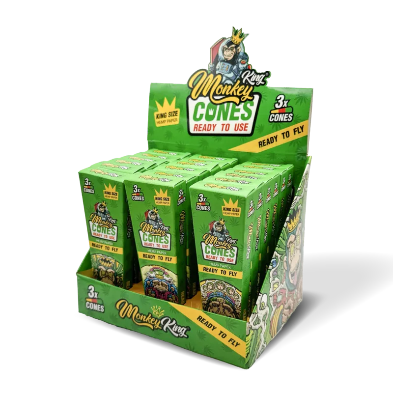 Monkey King Cones (King Size, 3x)