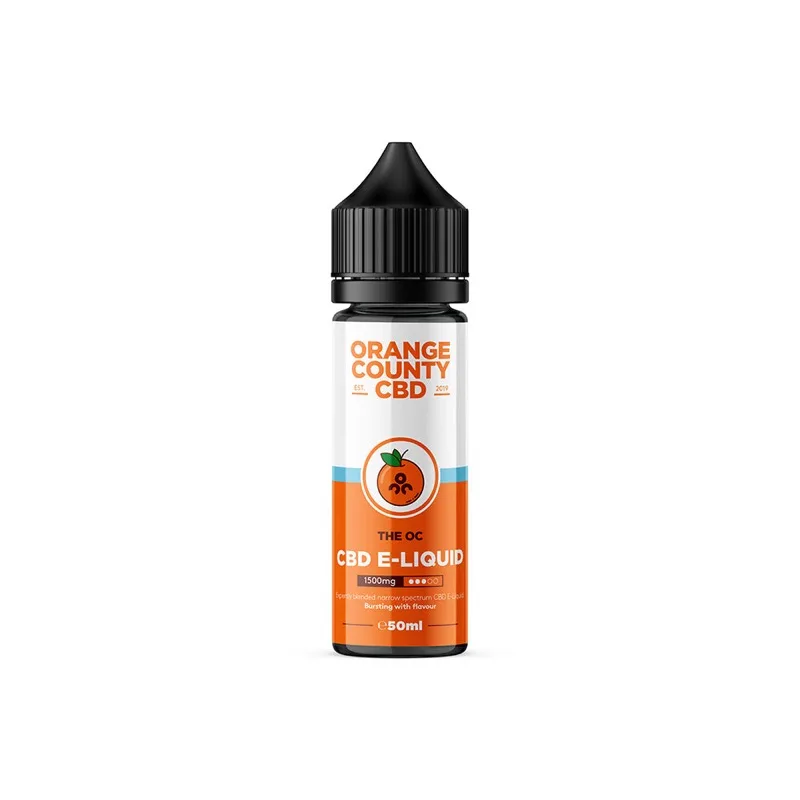 Orange County Broad Spectrum CBD E-Liquid (50ml)