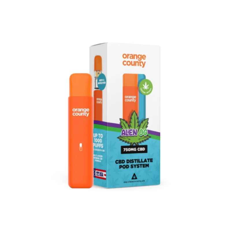 Orange County CBD Distillate Pod System