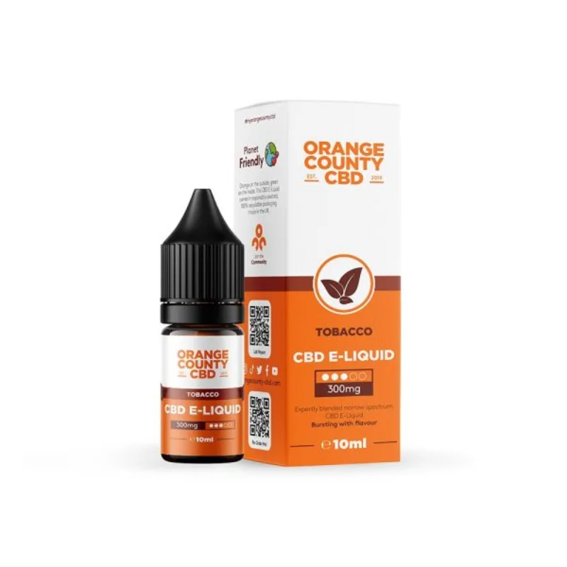 Orange County CBD Tobacco CBD E-Liquid