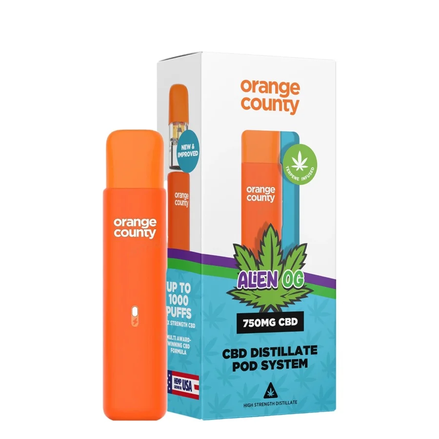 Orange County CBD Pod System 750mg