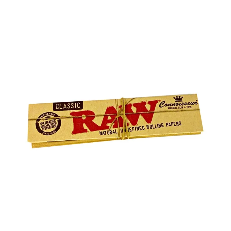 RAW Classic Kingsize Slim Rolling Papers (Acacia Gum)